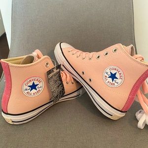 NWT - Converse All Star Chuck Taylor Pink High Tops